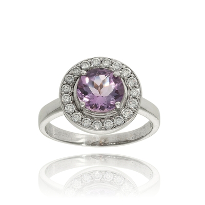 Ezüst gyűrű 59-es méret (R2167CAM_2I)